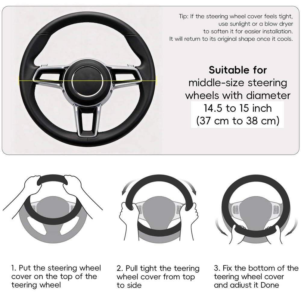 LABBYWAY wheel protection reduces wear while maintaining smooth steering feel.
