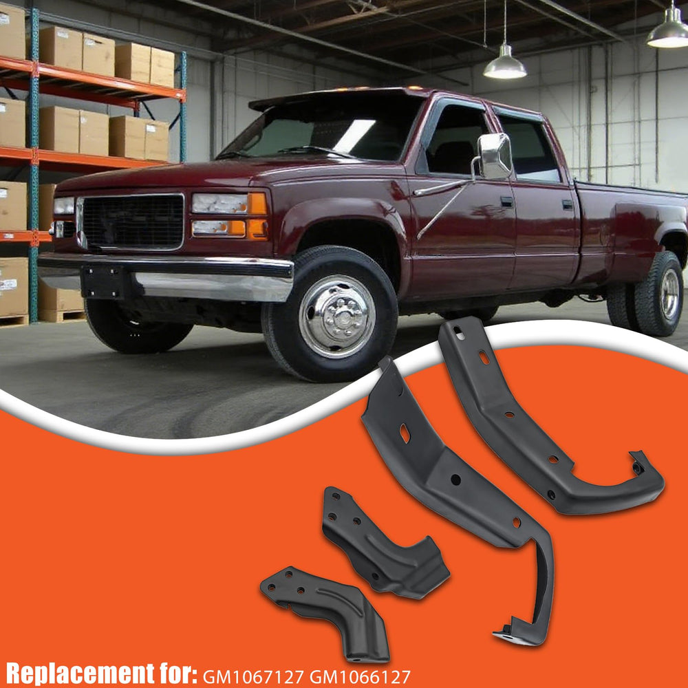 Labwork bumper brace bracket set for C/K series ensures direct fit.