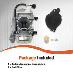 Labwork carburetor Kef300a 1995-2000 sideview, reliable throttle response