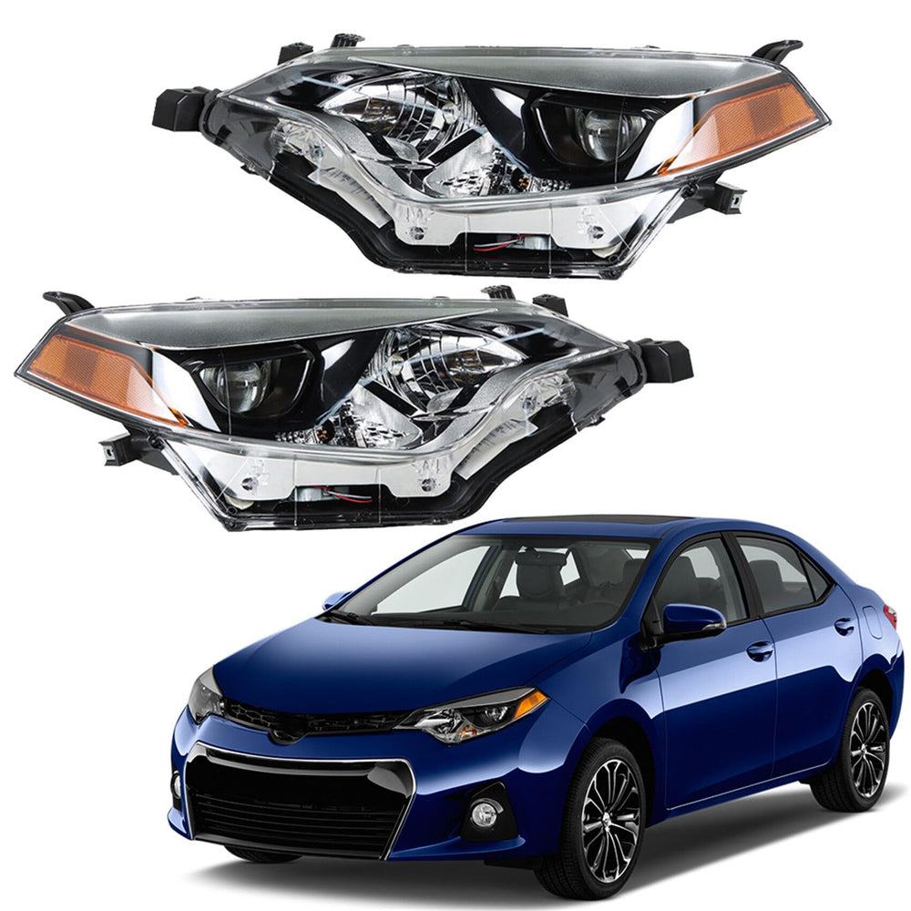 Labwork headlight driver-side assembly for Corolla, enhances night visibility