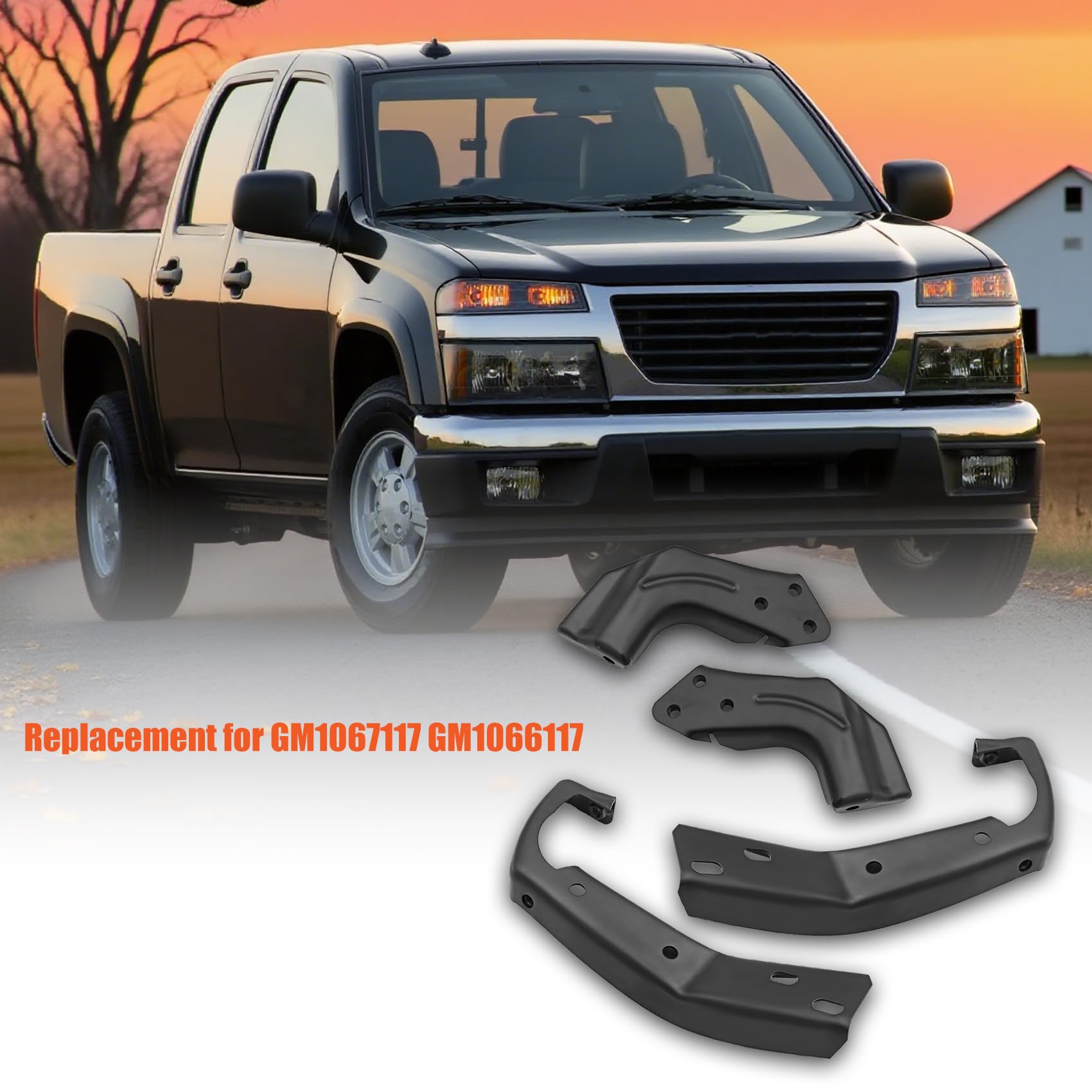 Labwork durable, long-life bumper braces help maintain vehicle alignment.