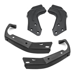 Labwork front bumper brace bracket left side restores alignment and support.