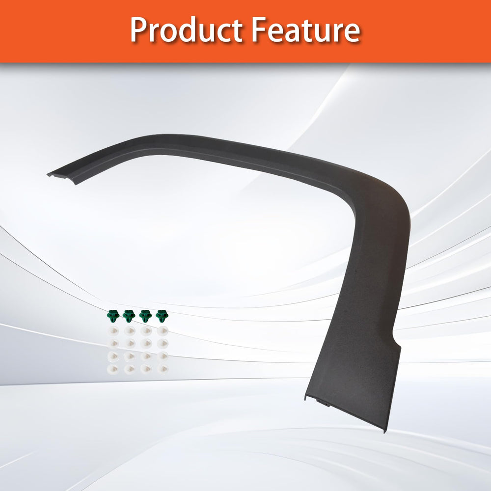 labwork Renegade fender flare close-up reveals durable plastic finish.