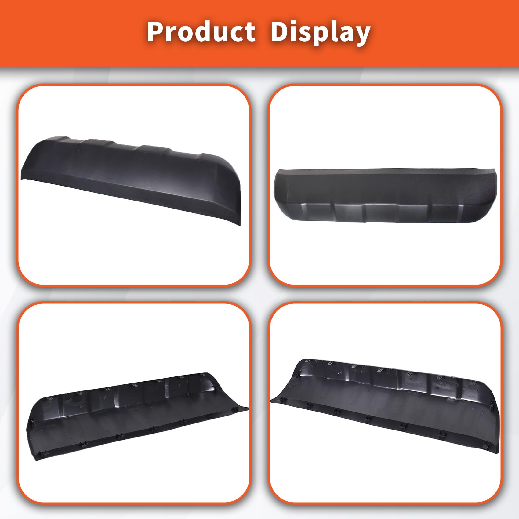 Labwork package includes one front lower bumper valance for quick replacement.