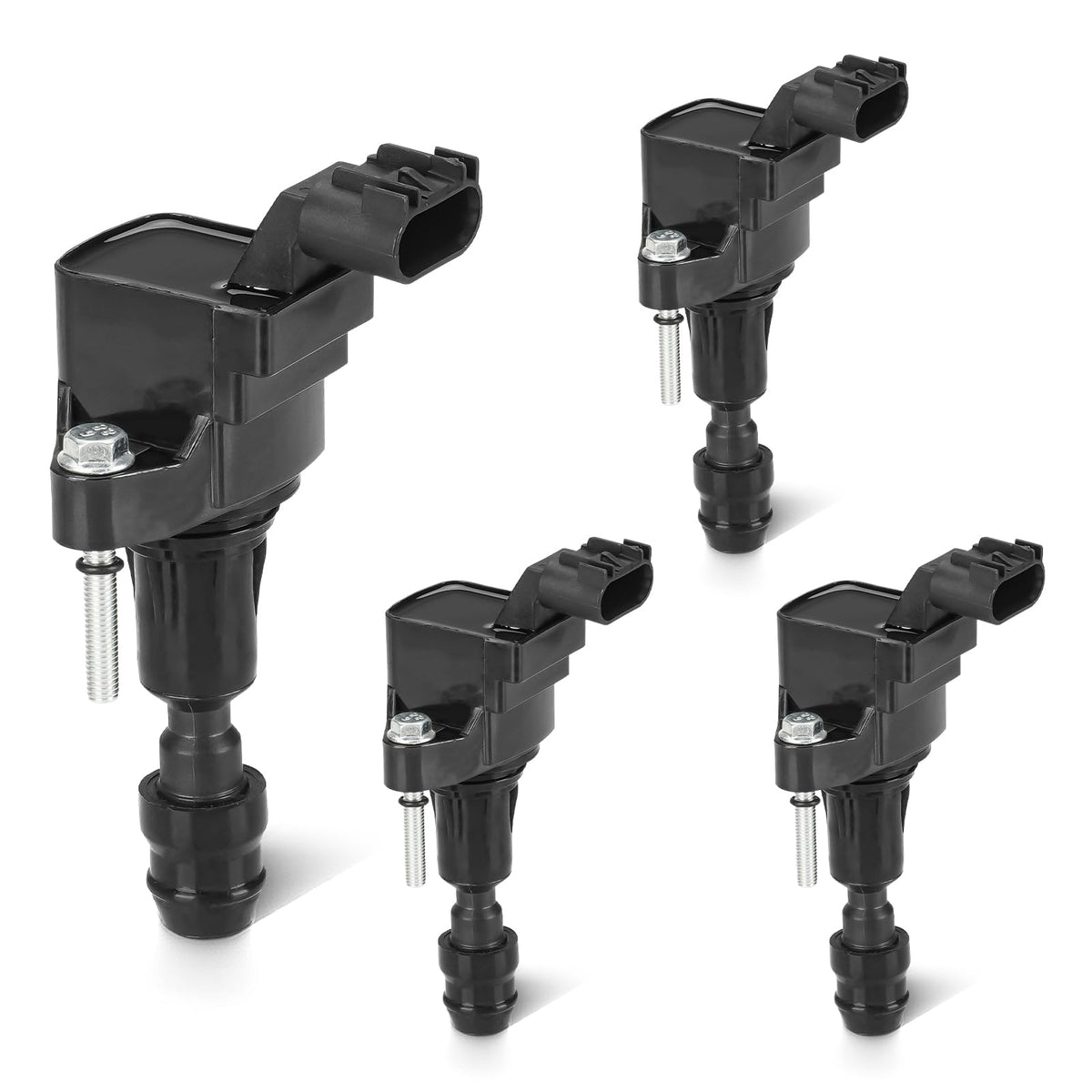 Lacarier ignition coil pack 4x 2.4L close-up showing robust connectors for reliable ignition
