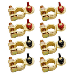 laffoonparts brass battery terminal top post 4 pairs for reliable connections