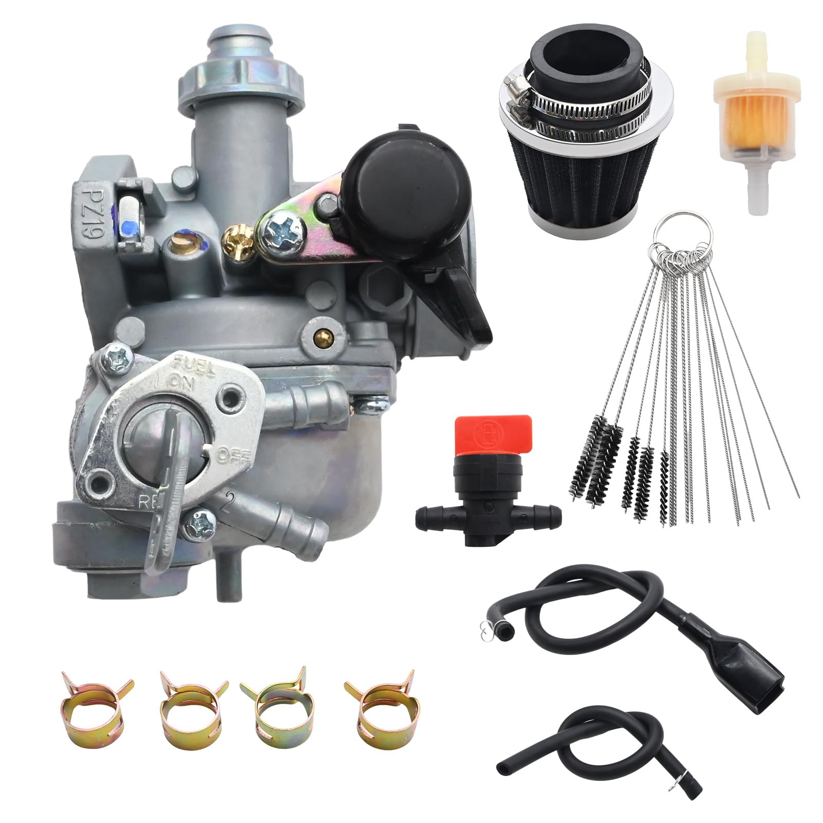 Laffoonparts TRX90 packaging contents with included filters and fittings.