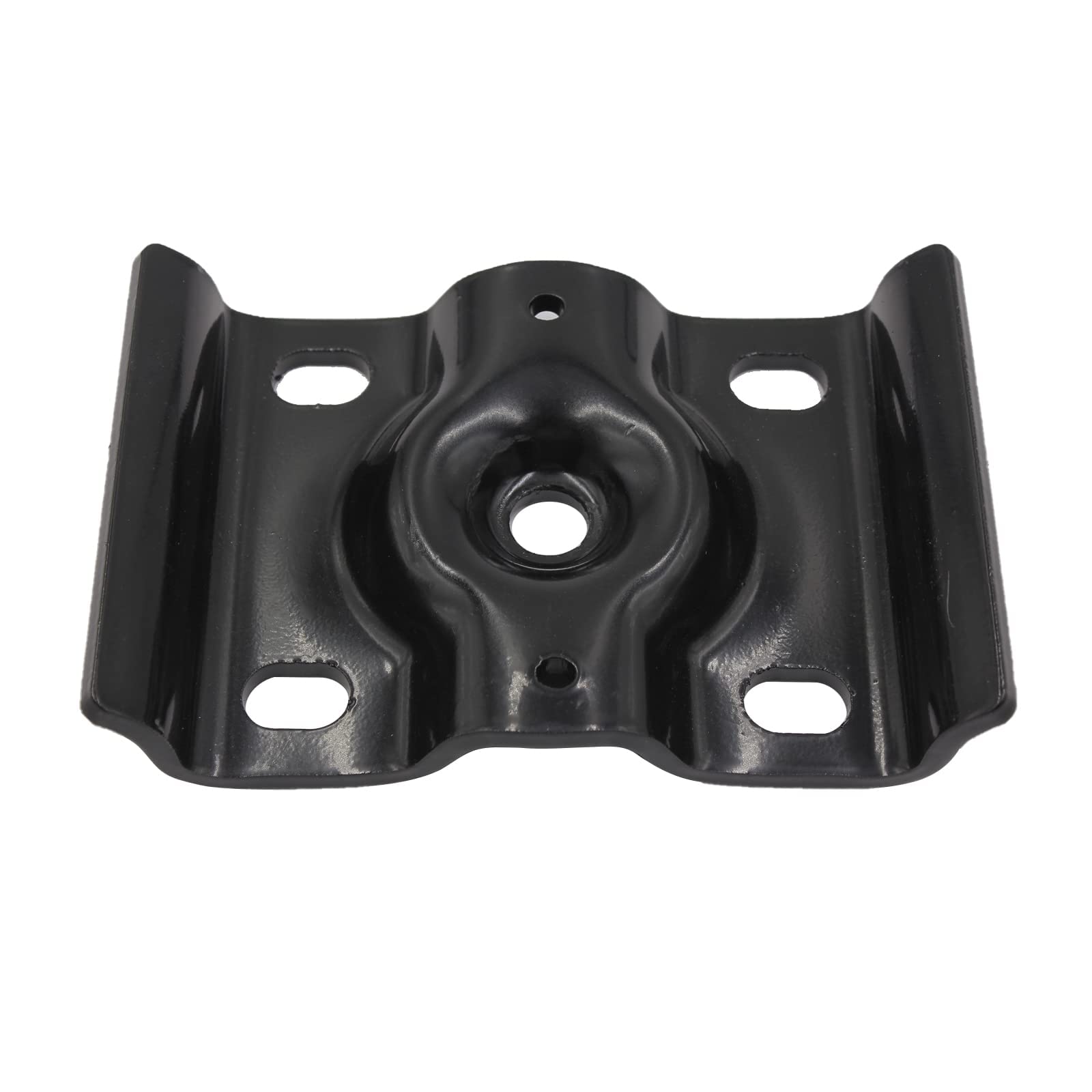 Close-up view highlights sturdy bracket construction.