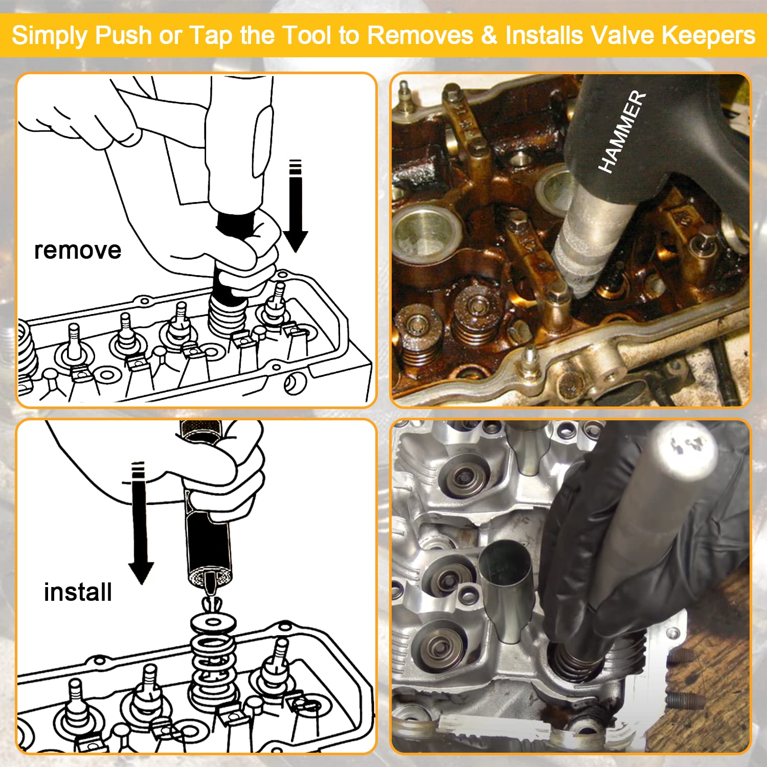 LAIKOU 36050 Toyota four-cylinder compatibility aids compact engine work for repairs.
