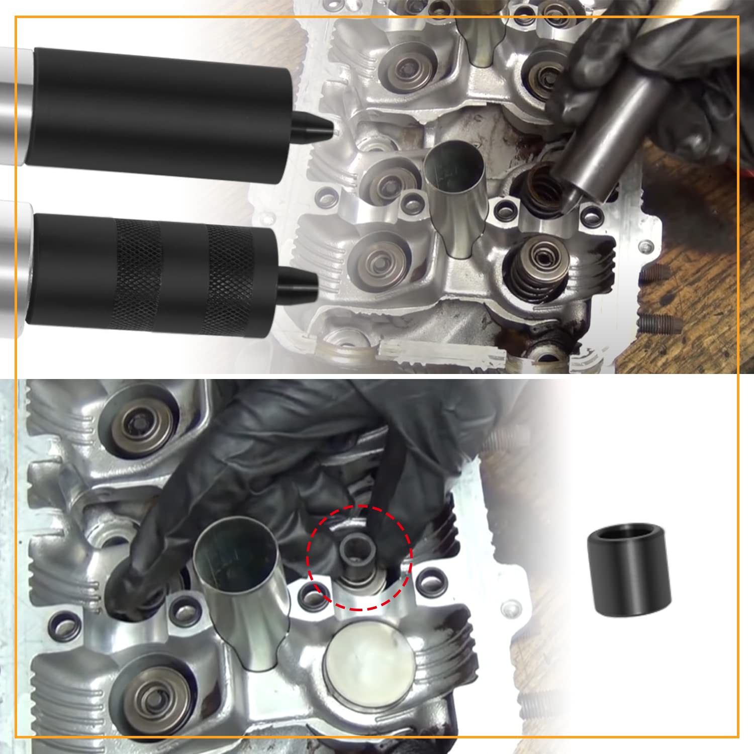 LAIKOU 36050 fits 5/16 to 3/8 inch valve stems for broad compatibility.