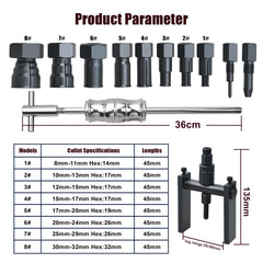 LainKeen threaded screw adapter for secure pulls on tight bearings