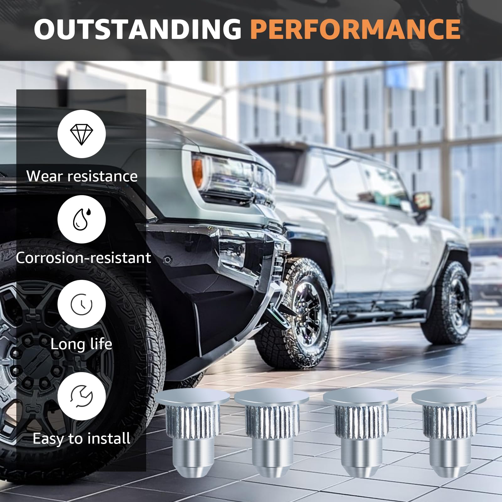 Lakapre Tahoe Suburban camber pin fit for consistent camber control.