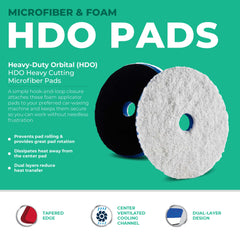 Lake Country blue foam interface enhances cutting pad performance and durability