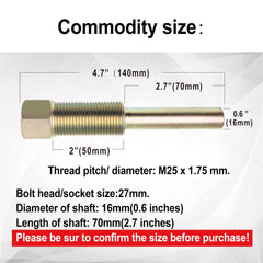 LAMBIS thread size 3/4-16 UNF reference supports compatible clutch tools.