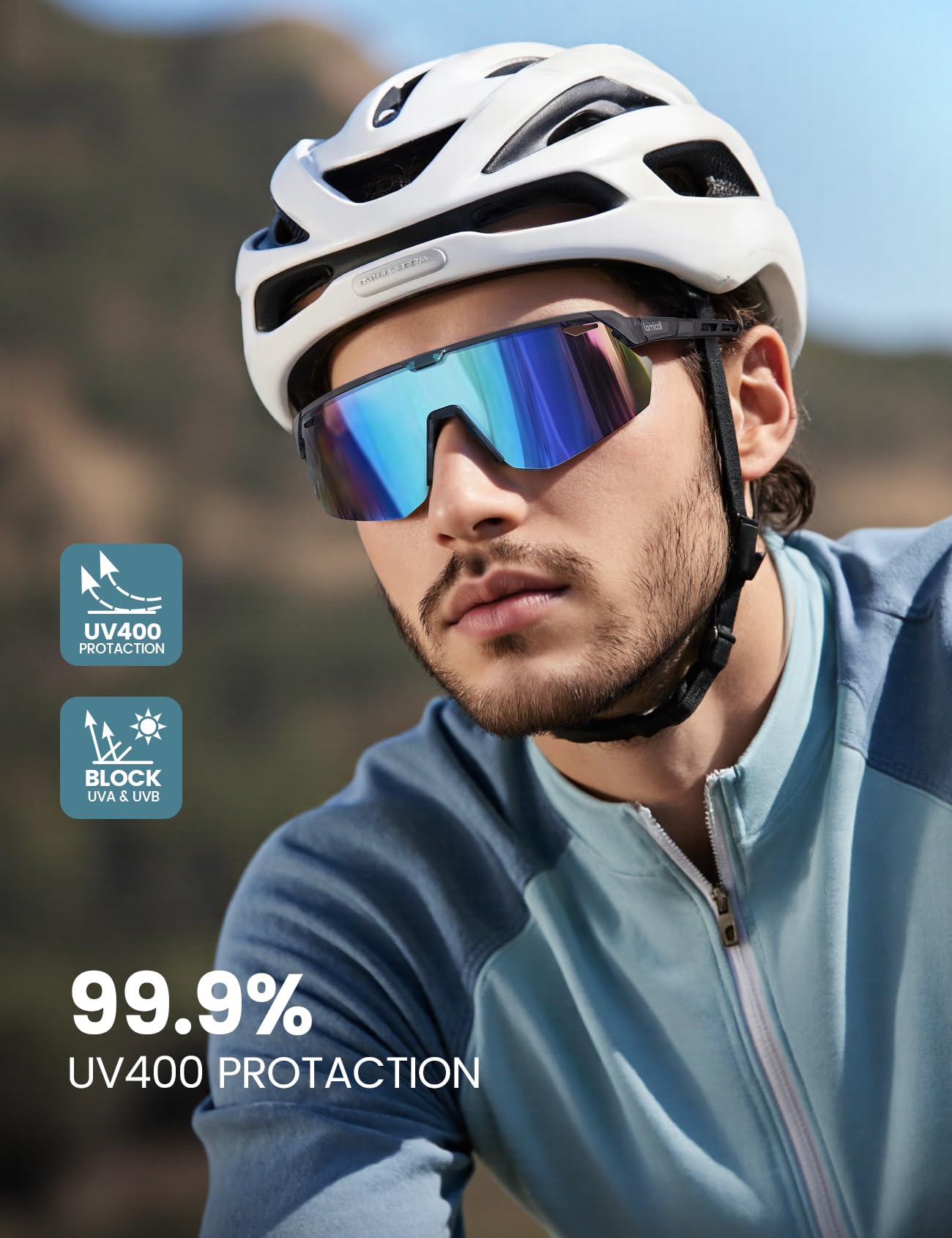 Lamicall adjustable nose pads provide a comfortable fit for various faces.