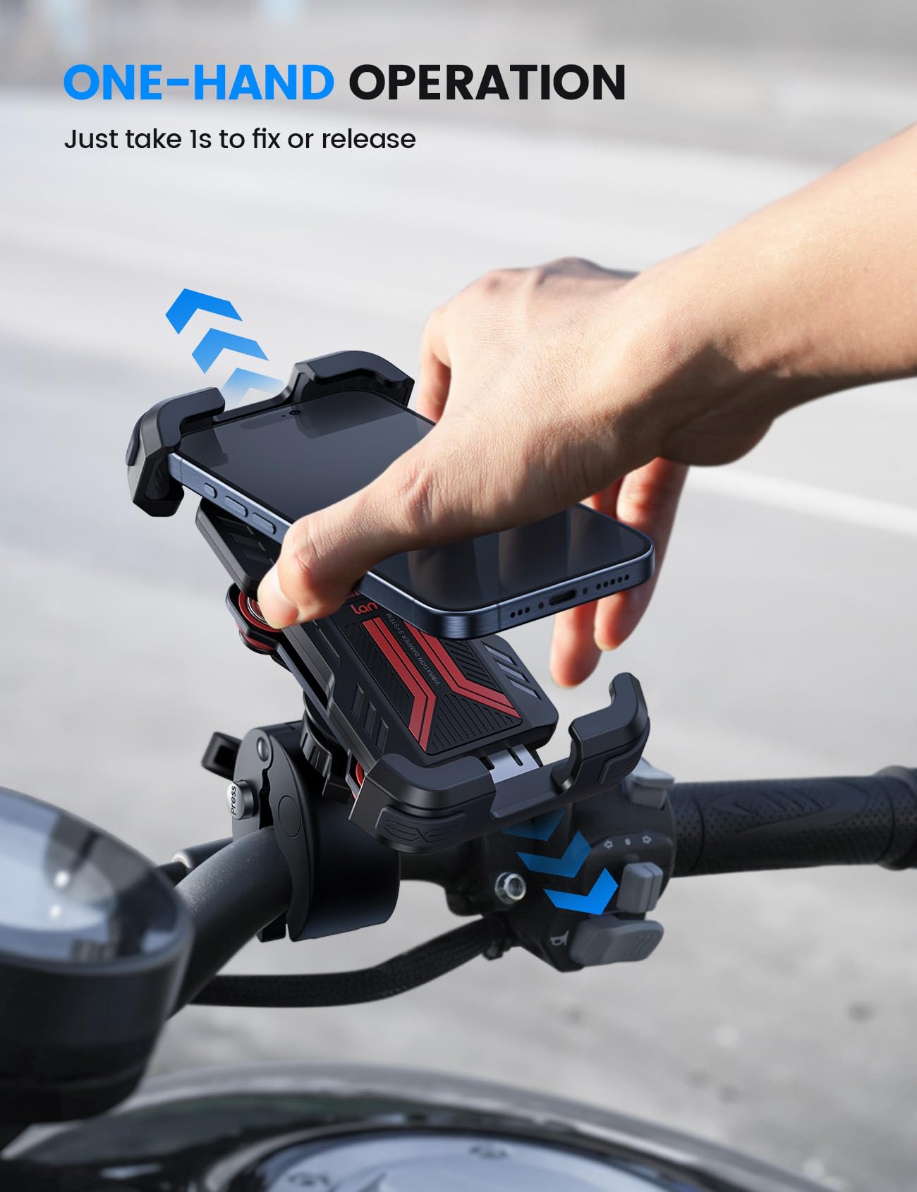 Lamicall alloy and plastic frame delivers durability for rugged rides