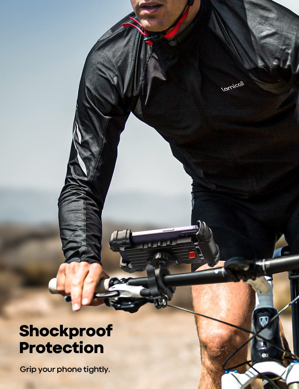 One-handed tool-free installation for quick setup on multiple handlebars.