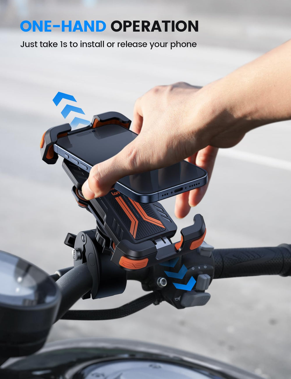 Lamicall durable alloy-plastic build provides reliable performance on daily rides.