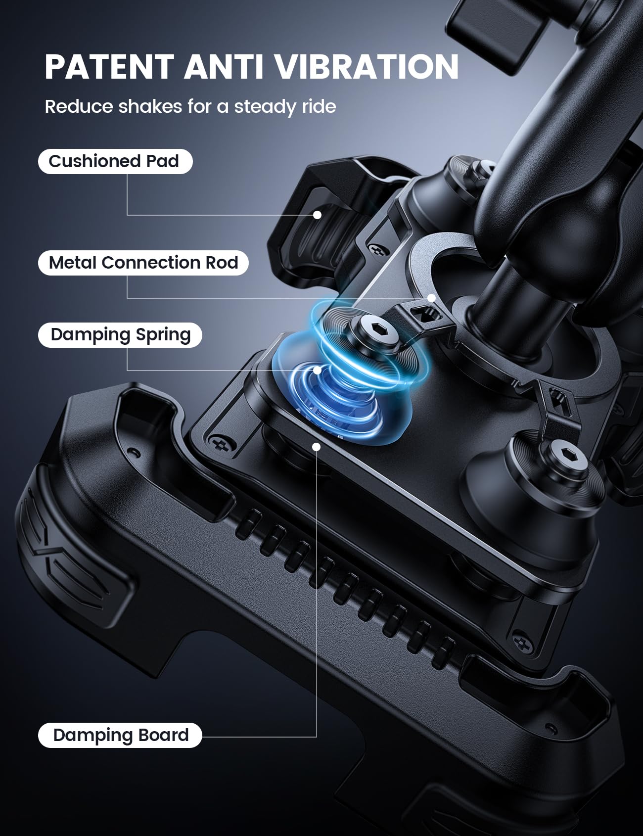 Lamicall anti-theft design uses security screws to deter removal