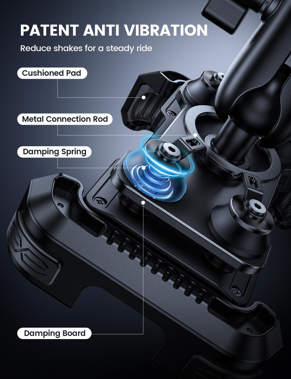 Lamicall anti-theft design uses security screws to deter removal