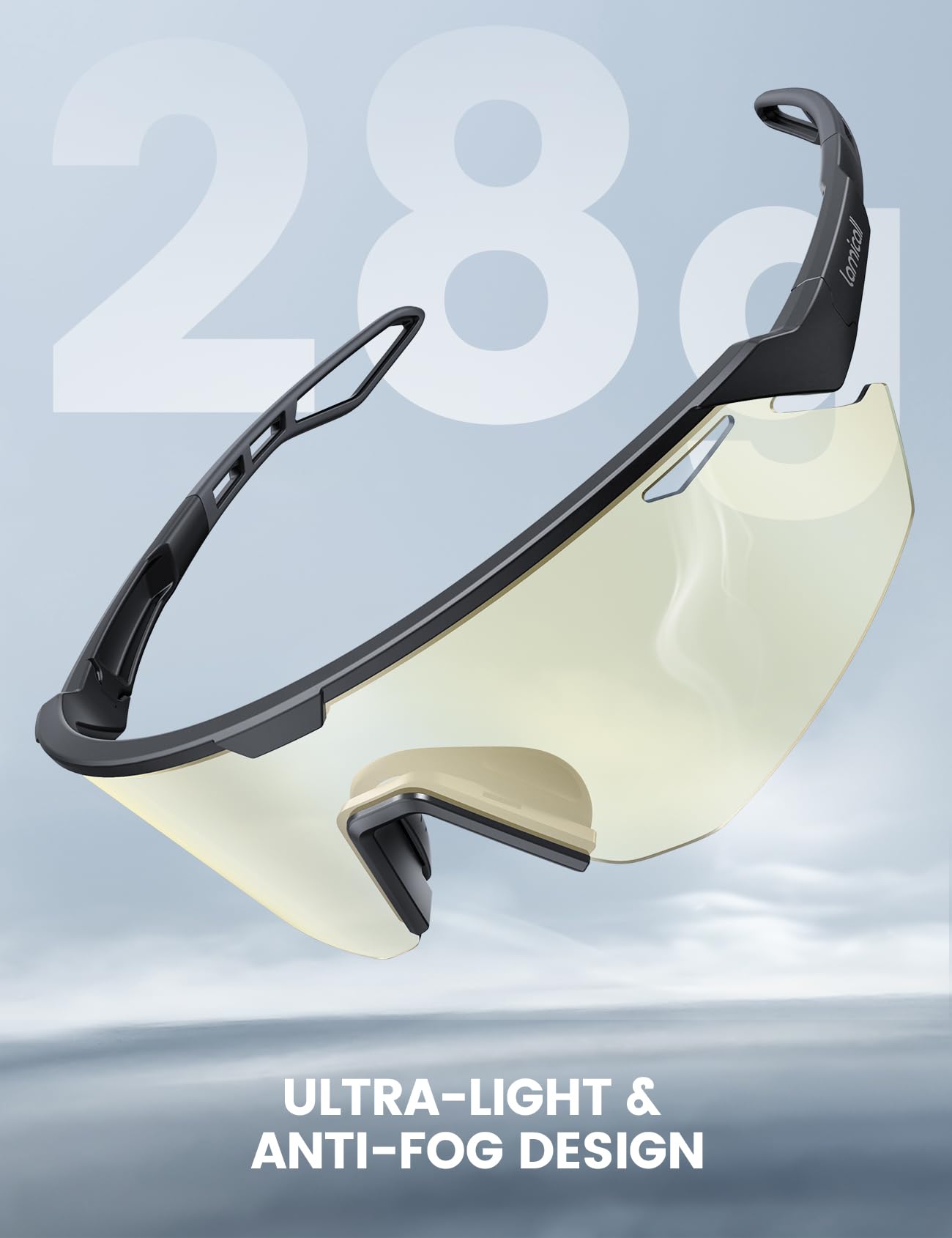 Lamicall hard-shell case keeps sunglasses secure during travel