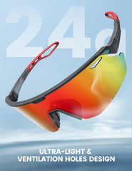 Lamicall adjustable nose pad sunglasses fit many faces for comfortable wear.