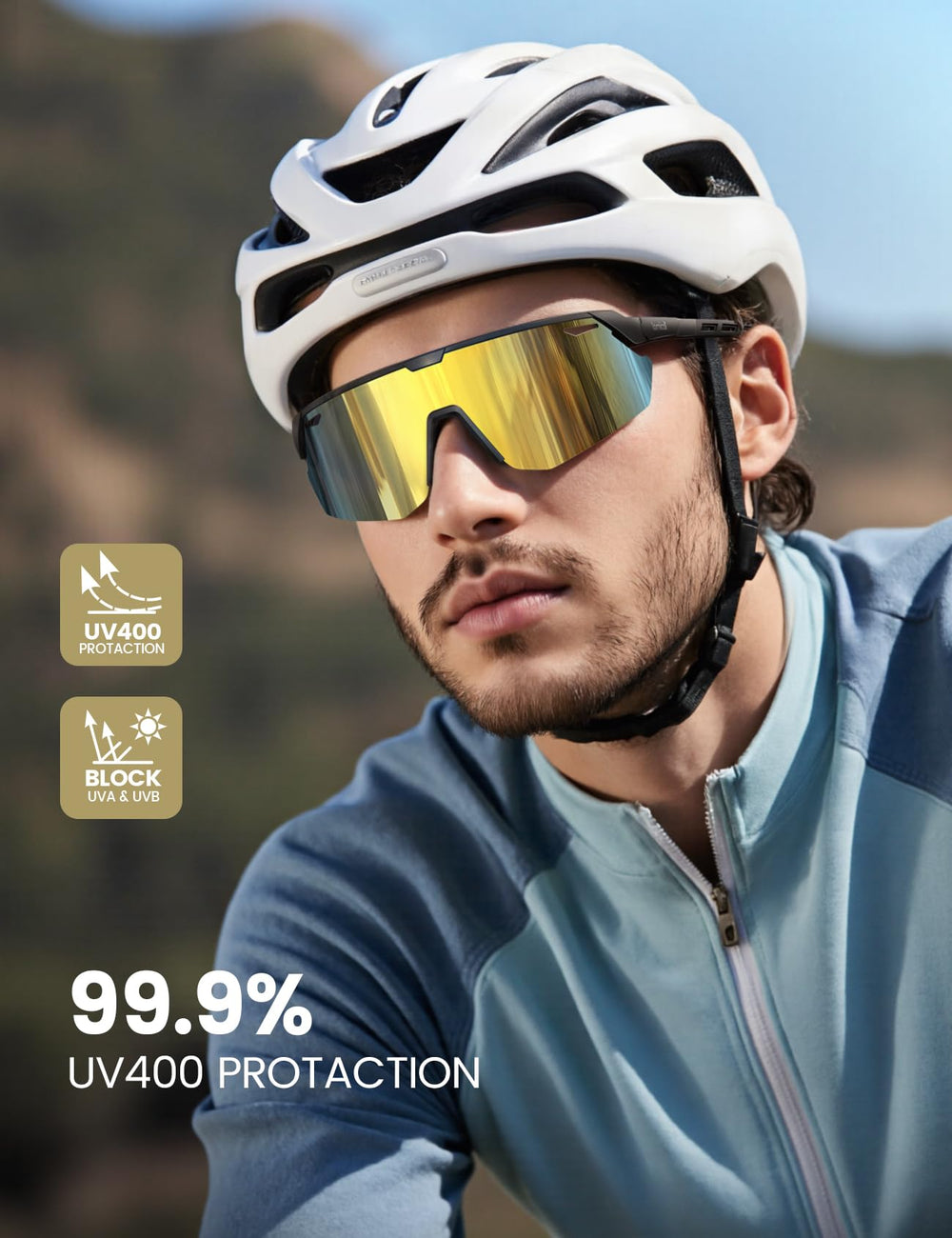 Lamicall polarized sunglasses adjustable nose pad for customizable fit