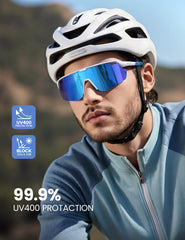 Lamicall polarized sunglasses adjustable nose pad for a precise fit