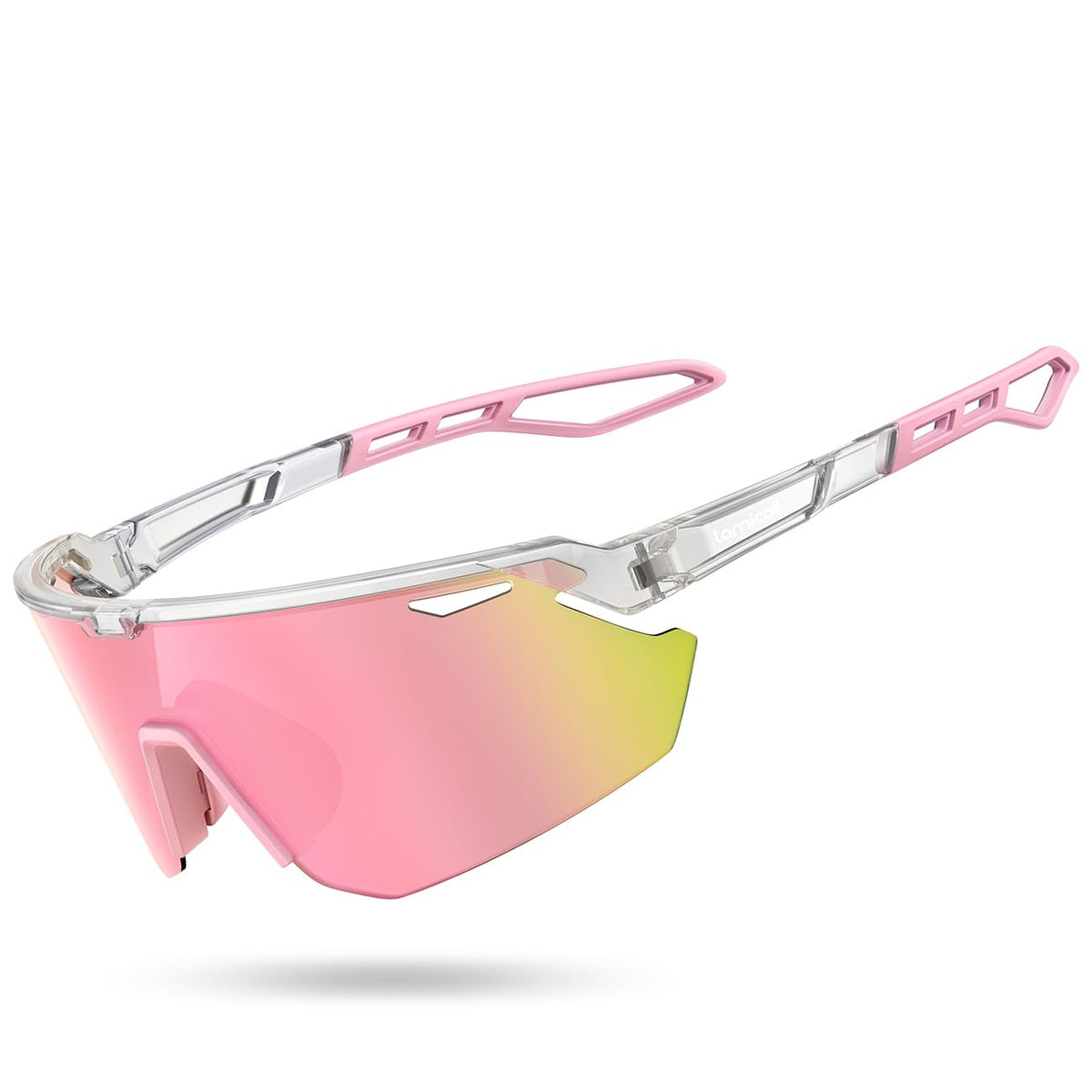 Lamicall Polarized Sunglasses front view with UV400 protection for sunny days.