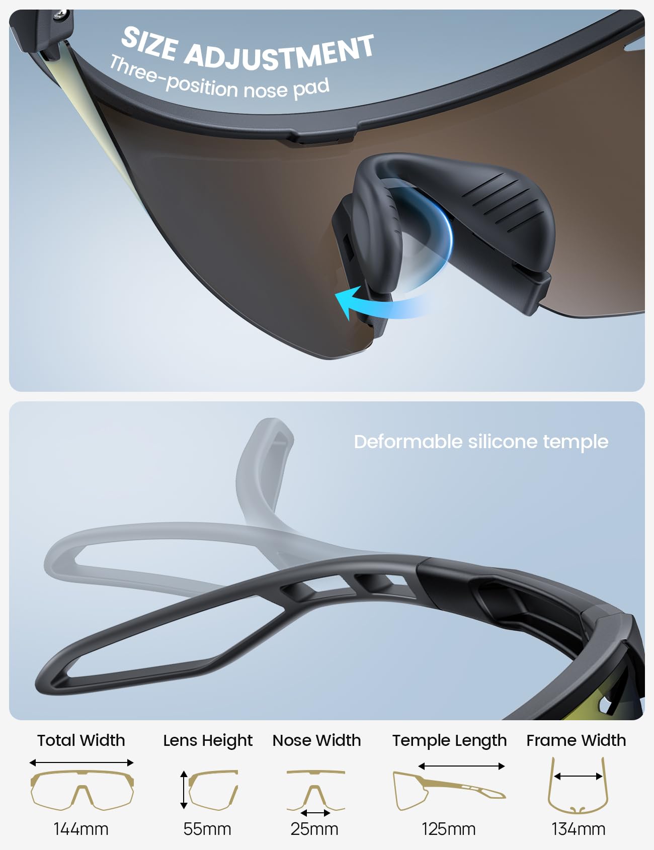 Lamicall TAC lens with UV400 protection delivering crisp colors