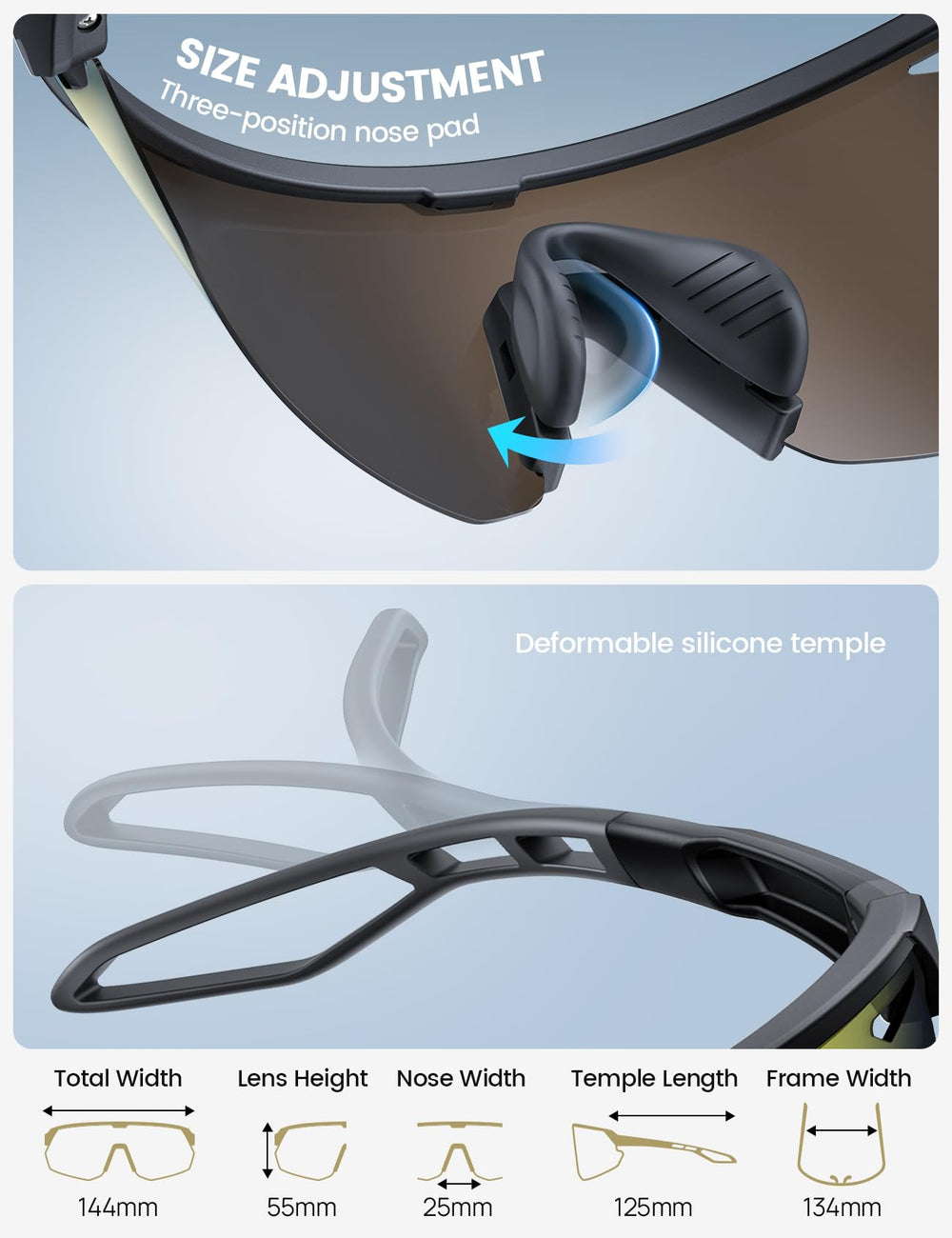 Lamicall TAC lens with UV400 protection delivering crisp colors