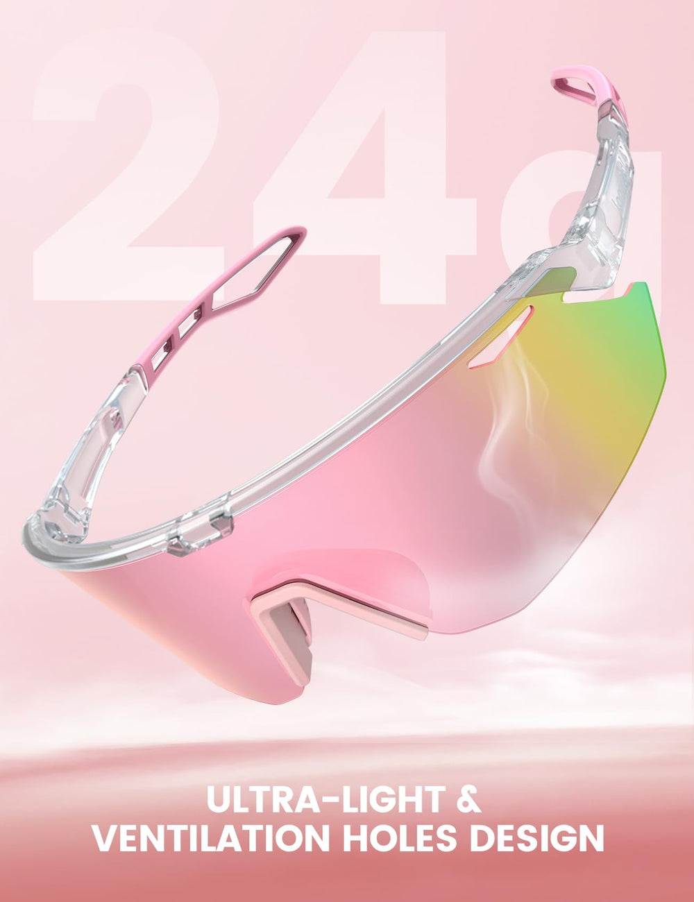 Lamicall ultralight 24g frame reduces fatigue during long wear.