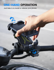 Lamicall shock-absorption silicone cushions corners to guard the phone.
