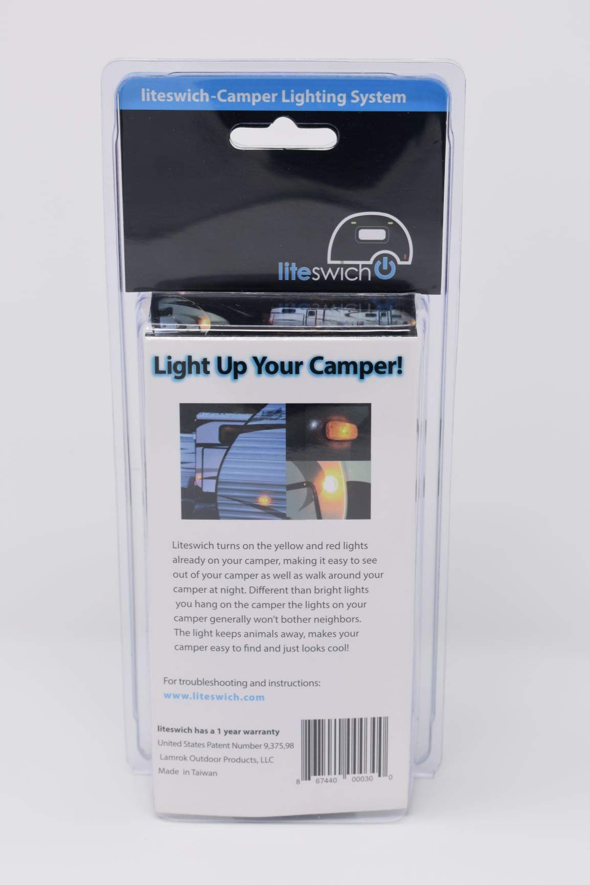Lamrok LITESWICH patented design (US 9,375,987) for dependable lighting.