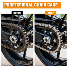 Lamsen chain lube spray can for quick, even coverage