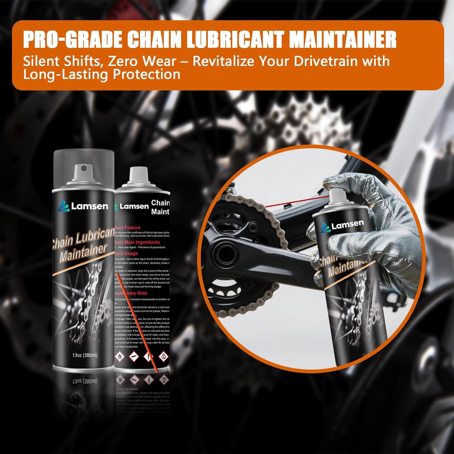 Lamsen professional maintenance kit for reliable chain care