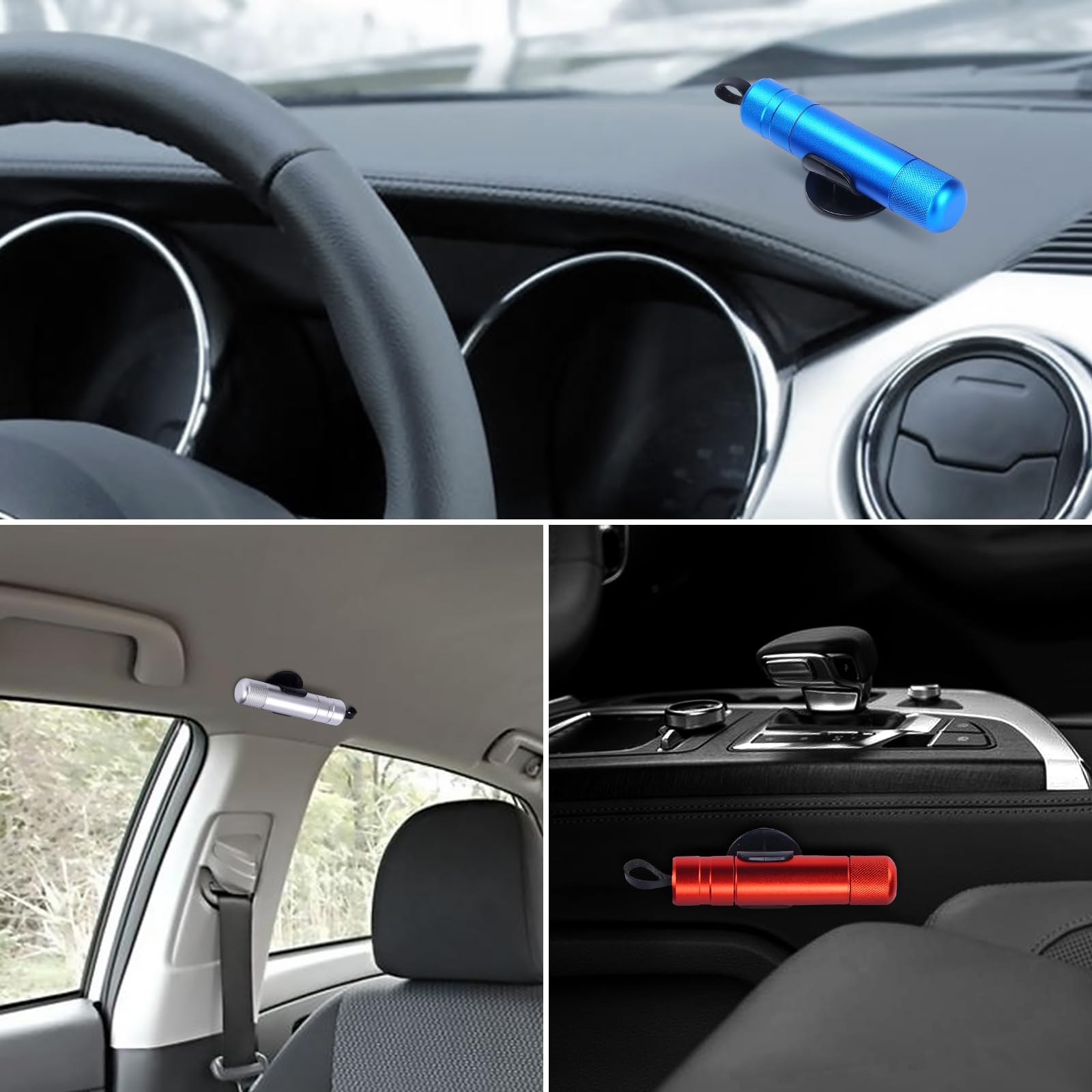 lanbouy breaking tempered glass action illustrating fast escape capability