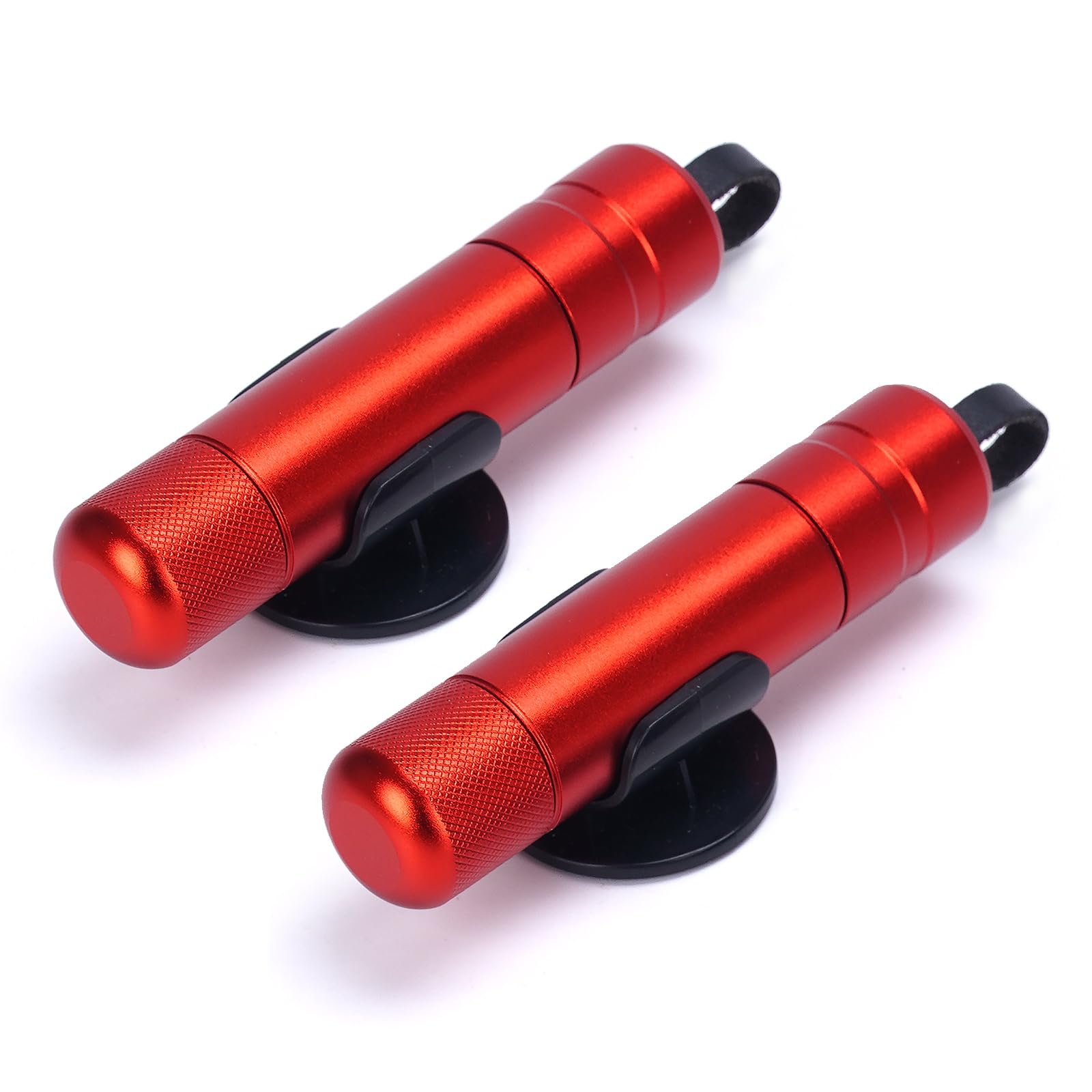 lanbouy front view red showing compact safety tool and quick access benefit
