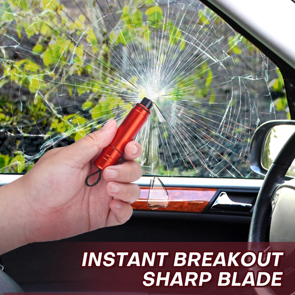 lanbouy seatbelt cutter detail showing guarded blade for safe swift cutting