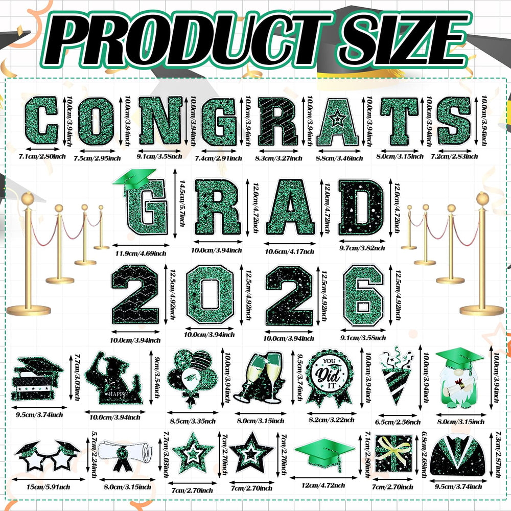 Landhoow car-door magnets collection adds festive graduation vibes.