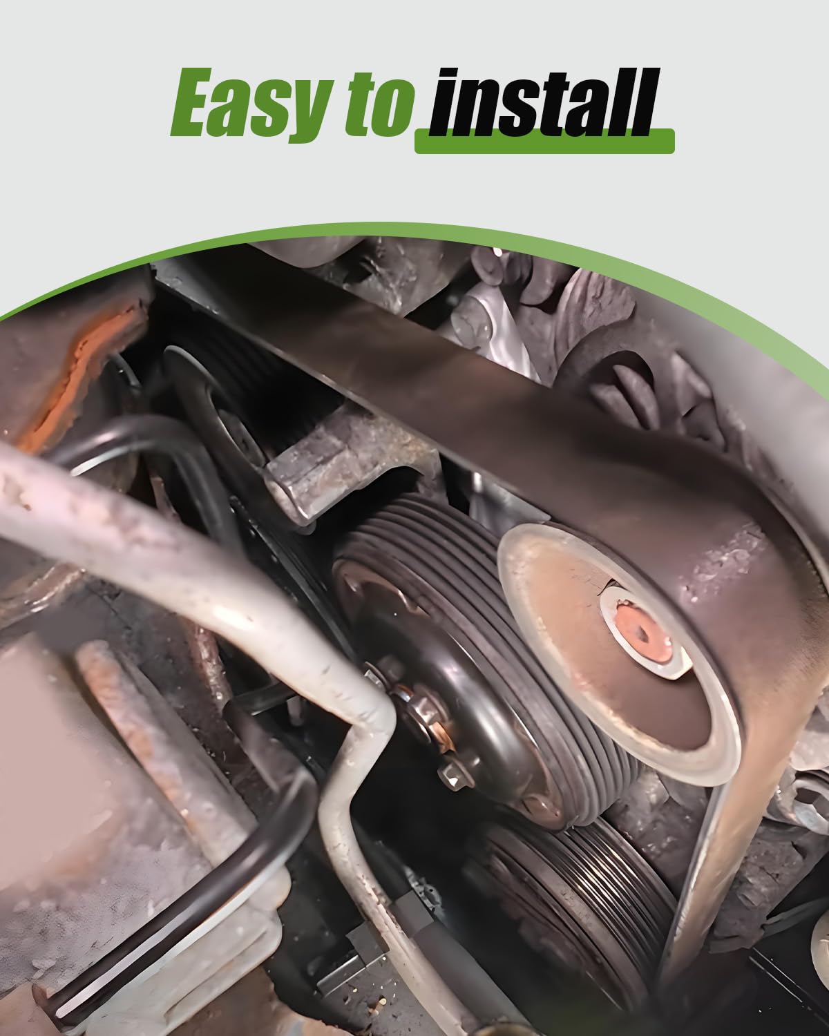 LANDSIN belt packaging includes one belt, ready for installation.
