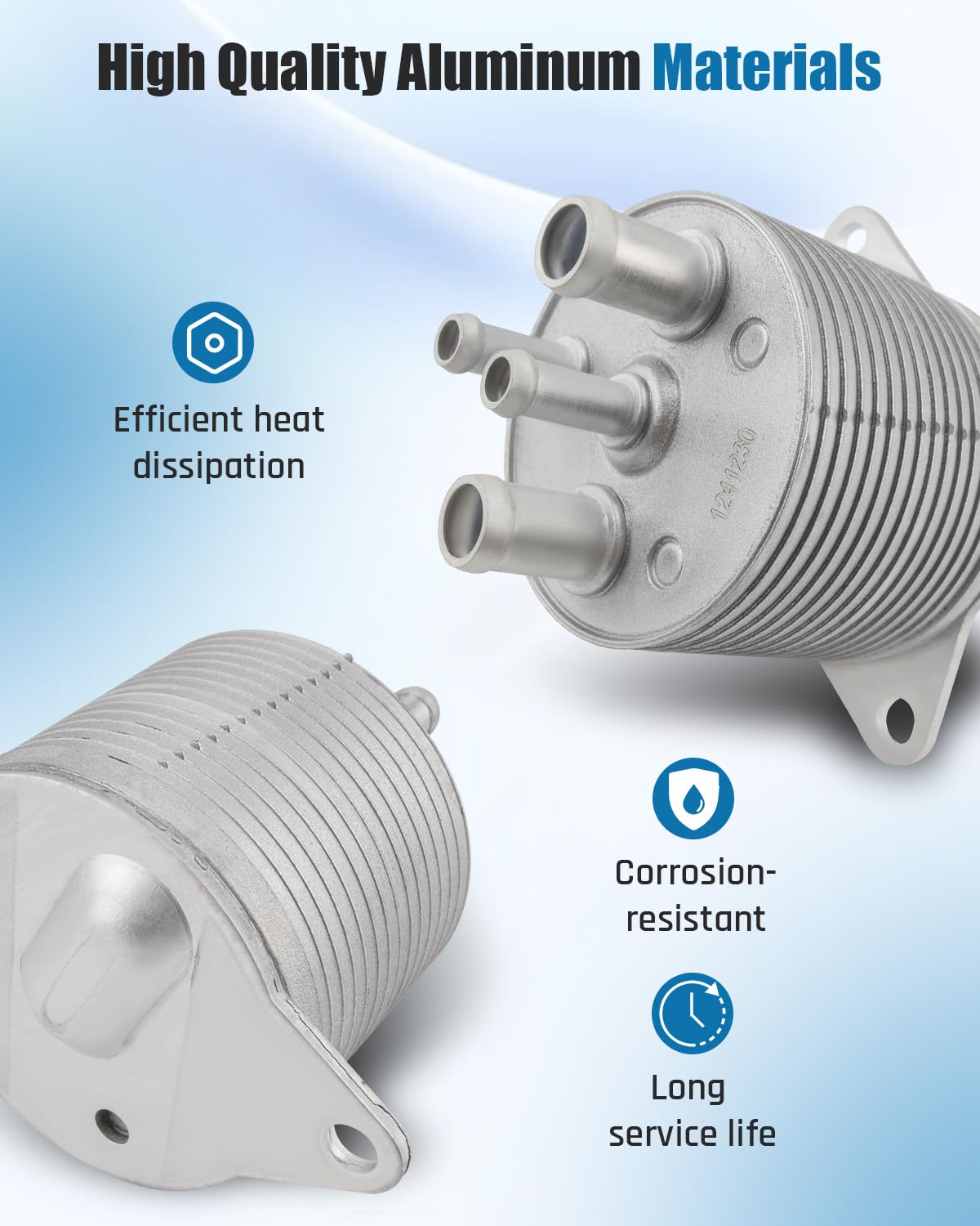 LANDSIN Impreza oil cooler stabilizes transmission oil temperature for daily use