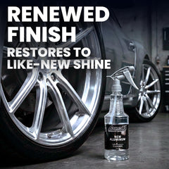 LANE'S cleaner targets brake dust on alloy wheels for a brighter finish