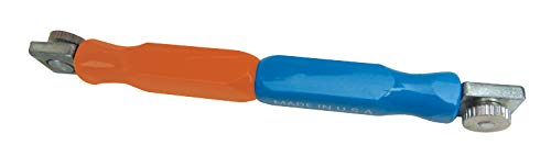 Lang Tools 3079 gauge set shows color-coded handle for quick intake/exhaust identification.