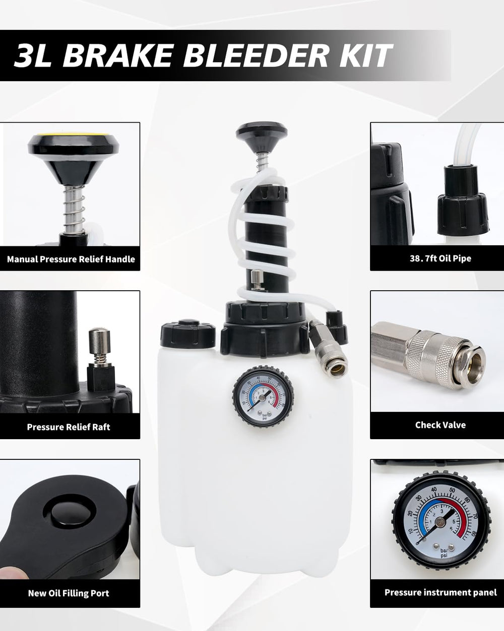 Langawaser fluid dropper helps cleanly remove excess fluid.