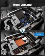 LANGBEAN easy-install organizer fits RAM center console without tools.