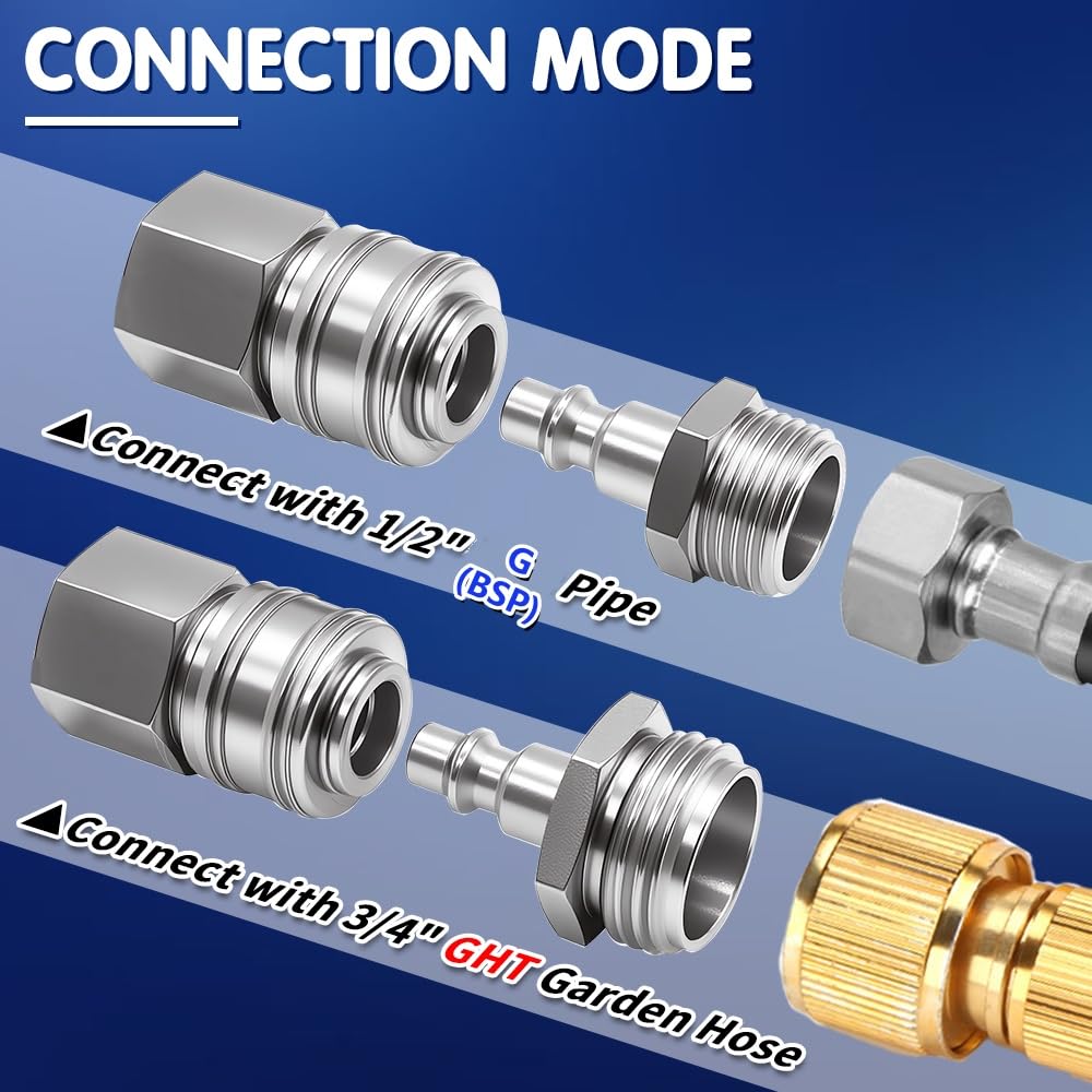 Langina premium brass material resists corrosion and wear in wet environments.
