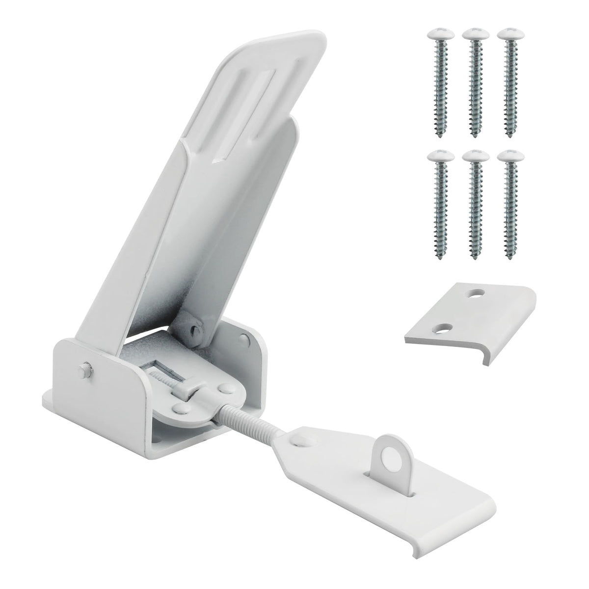 LanKstet E316 latch closeup highlights zinc body for durable RV performance.