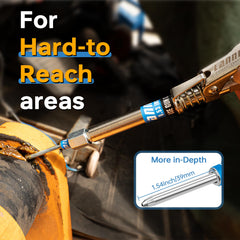 LANNIU 6-jaw leakproof design with aviation-grade gaskets for clean connections.