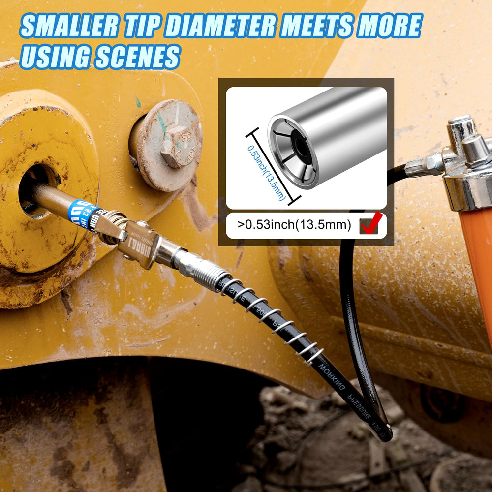 LANNIU 12000 PSI high-pressure coupler for heavy-duty applications.